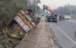 कुरकुंभ रस्त्यावर अपघात